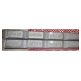 (2) Grand Rapids Alloy Co. 20lb lead bars. 40
