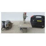 Powr-Kraft and Black & Decker jig saws and a 7