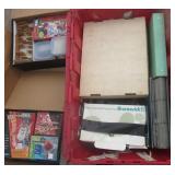 Large group of collector cards including