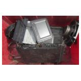 Car audio items including large group of amps,