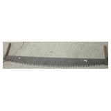 66" Antique two man saw.