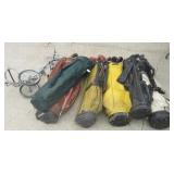 (5) Vintage gold bags with a large amount of