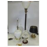 (4) Lamps in various styles. Note: (2) Do not