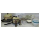 (3) Boxes of kitchen items including cookie