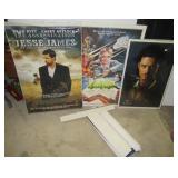 Movie posters including The Assassination of