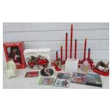 Undercover Kids Christmas doll, Christmas lights,