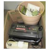 Remington 2000 paper shredder, adding machine,