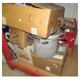 Large lot including misc. glass items, small