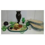 Misc. depression and other glassware including