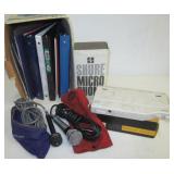 (3) Microphones including Shur, Unisphere I and