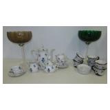 (2) Large Soverato stemmed glasses, (4) Cecconi