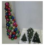 Home Interior Christmas tree set and a Christmas