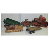 Vintage trucks and vehicles including Tonka Farm