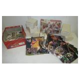 Sports trading cards including NFL Showdown 2002