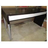 Desk with two doors. Measures 29" h x 56" w x 29"