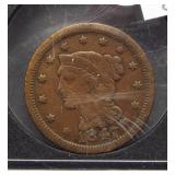1847 Large cent.