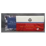 (2) US Mint sets: 1987, 1997.