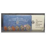 (2) US Mint sets: 1991, 1992.