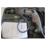 Craftsman 3/8" drill with case and manual.