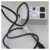 Commercial grade electric surge protector.