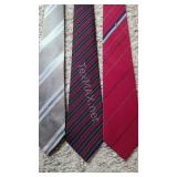 (3) Striped Ties