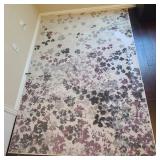 Purple And Gray Area Rug 90*62