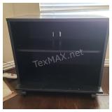 Small Rolling Media Cart=