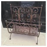 Metal Magazine Rack