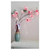 Vase With Artificial Orchids