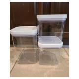 (3) Suction Fresh Containers