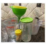 Measuring Cups, Funnels And More