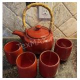 Southern Living, Teapot With Tea Infuser And (4)