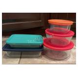 Pyrex Glass Storage Containers