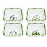 Botanic Garden Set Of 4 Square Mini Bowls