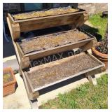 Cedarcraft 3-tiered Planter=