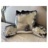 Black& Silver Sequins Pillow