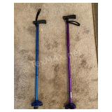 (2) Adjustable Walking Canes