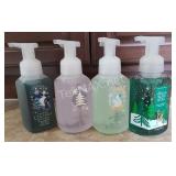 (4) Bath & Body Works Hand Soaps
