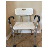 Adjustable Shower Chair With Arms