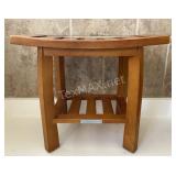 Oceanstar Shower Wood Storage Bench And More