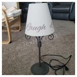 20in Metal Base Table Lamp
