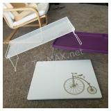 (2) Trays and (1) Shelf Organizer