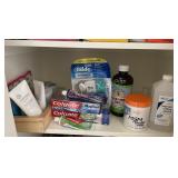 Lot of Toothpaste, Floss, & More