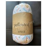 4-Piece Queen, Patterned Sheet Set