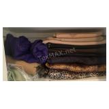 Shelf Full Of Fabrics