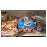 Shelf Of Fabric And More