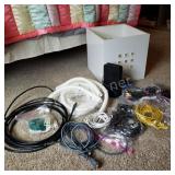 Plastic Storage Cube, HDMI Cables & More