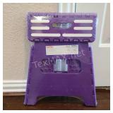 New Purple Folding Step Stool