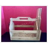 Wooden Bottle Beverage Caddy