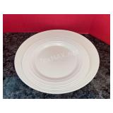 (2) Mikasa Swirl Cream Plates